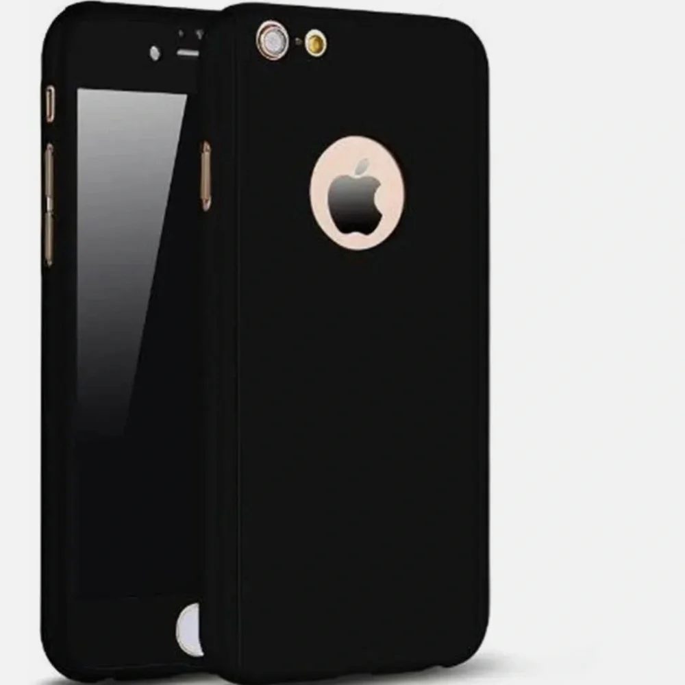iPhone 6 Plus/6s Plus Full Body Hard‎ Case-Aurora Black Front and Back Cover